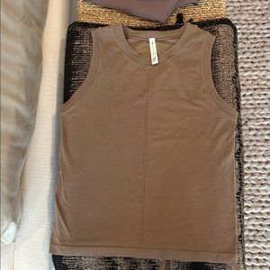 Athleta Brown Muscle Tee